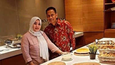 Manisnya Momen Ngopi Ibu Tiri Vanessa Angel, Puput Soedrajat dan Suami