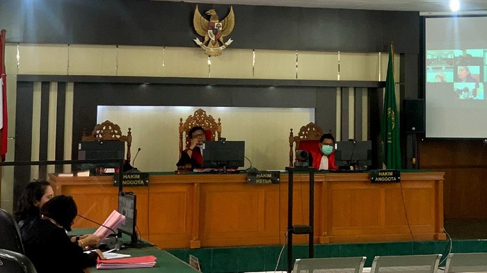 Sidang kasus penipuan di Pekanbaru, Riau (Raja-detikcom)