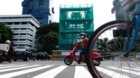 Tugu Jam Thamrin direlokasi karena ada proyek MRT Jakarta fase 2A.
