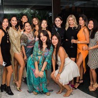 Jedar mengundang teman-teman dekatnya. Influncer Jennifer Bachdim juga ikut menghadiri pesta tersebut. (Foto: Instagram/@inijedar)