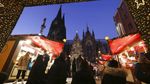 Gemerlap Pasar Natal di Jerman Saat Eropa Dihajar Gelombang Corona