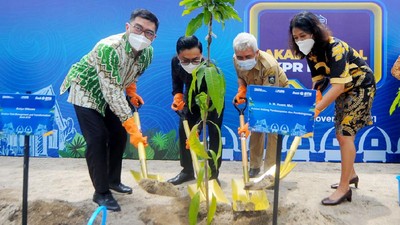 Gerakan Tanam Pohon di Perumahan