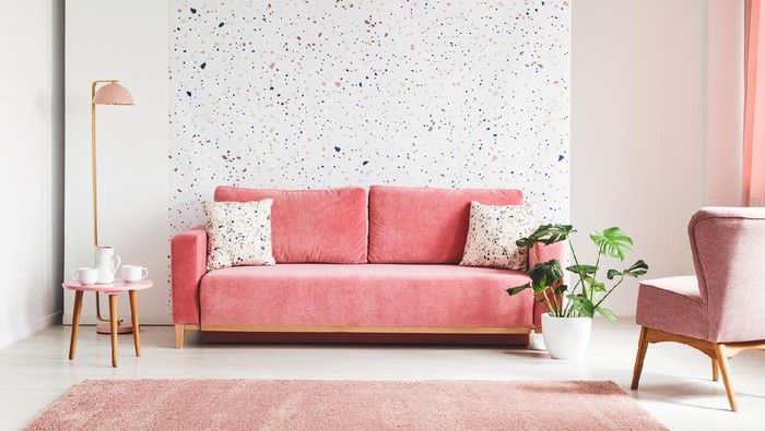 ilustrasi wallpaper rumah minimalis