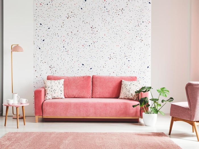 ilustrasi wallpaper rumah minimalis
