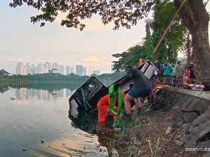 Dugaan Penyebab Pikap Tercebur di Danau Unesa Hingga Satu Orang Tewas
