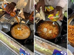 Makin Aneh! Mie Instan Direbus Pakai Minuman Soda Rasa Jeruk