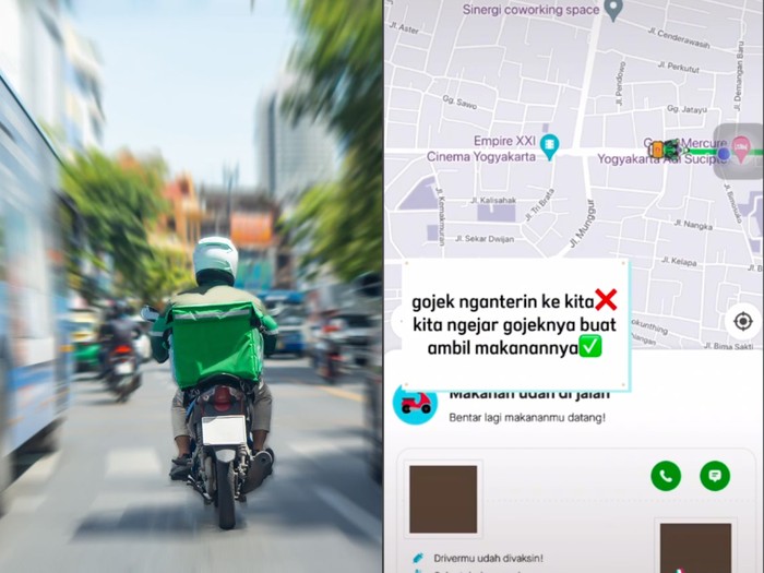 Ngakak! Demi Ongkir Gratis Pesan Makanan, Wanita Ini Kejar-kejaran sama Driver ojol Ngakak! Demi Ongkir Gratis Pesan Makanan, Wanita Ini Kejar-kejaran sama Driver ojol