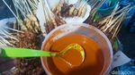 Nikmatnya Sate Pasar Seni di Lombok Berkuah Pedas Nyengat