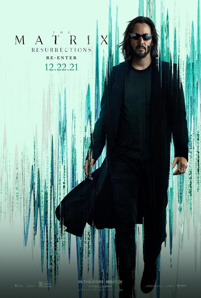 The Matrix Resurrections Poster karakter The Matrix Resurrections.