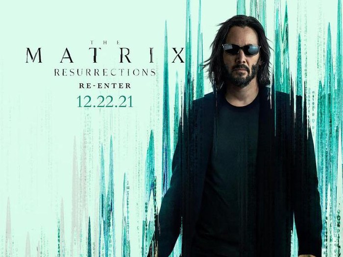 Poster karakter The Matrix Resurrections.