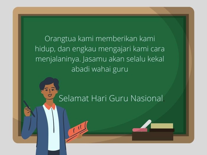 Ucapan selamat hari guru