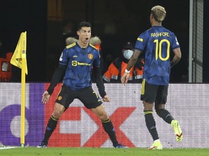 Rashford Bantah Perpecahan di MU gegara Ronaldo
