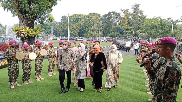 Edy Rahmayadi saat peluncuran buku biografinya (Ahmad Arfah-detikcom)