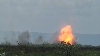 Pasukan TNI AU terlibat kontak senjata dengan pasukan musuh. Namun dengan kemampuan yang dimiliki para prajurit TNI serta alutsista terbaru yang dimiliki diantaranya meriam oerlikon skyshield akhirnya berhasil mengusai wilayah musuh. 