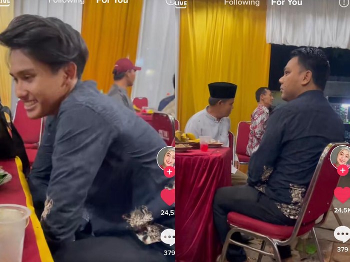 Kisah viral pria yang memakai baju dengan model yang sama dengan tamu undangan lainnya. Kisah viral pria yang memakai baju dengan model yang sama dengan tamu undangan lainnya.