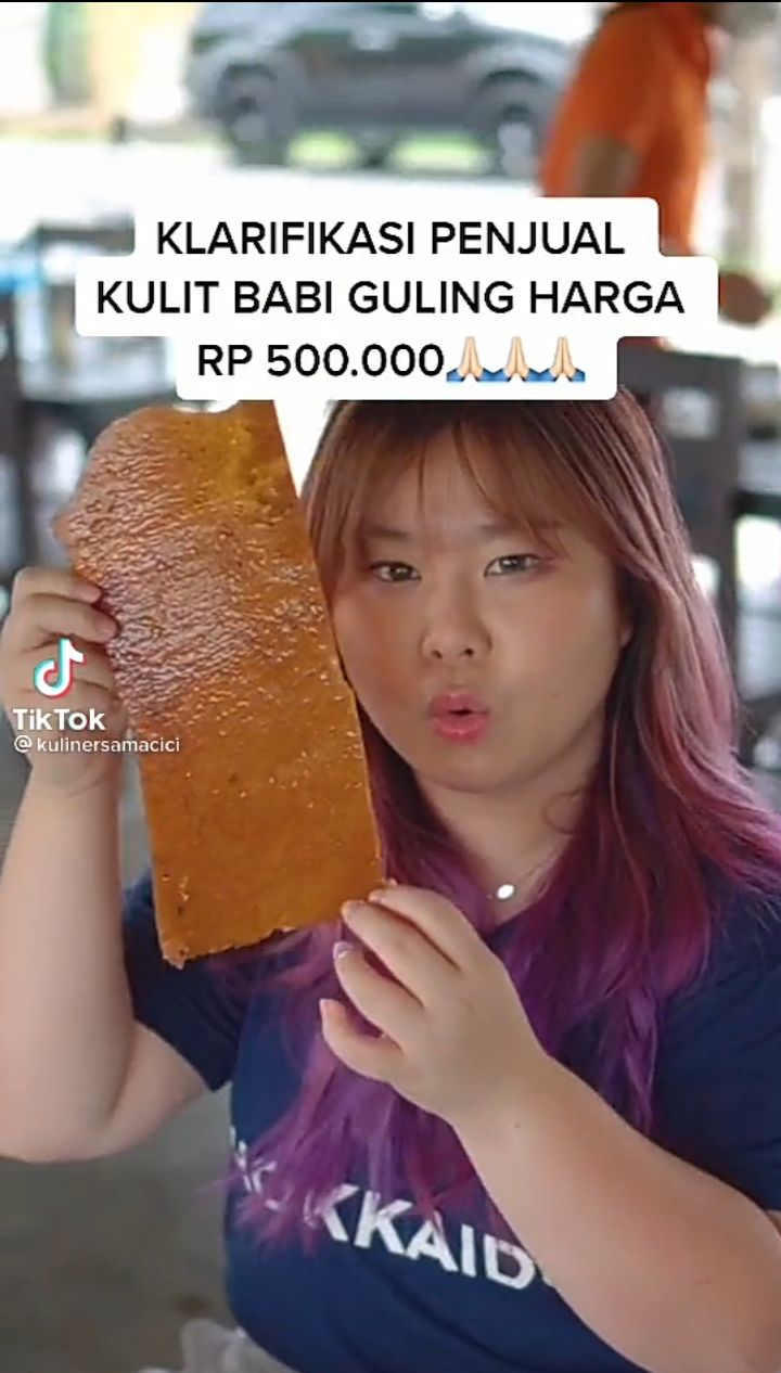 Food Vlogger Kena Getok Harga, Bayar Rp 500 Ribu untuk Kulit Babi Guling