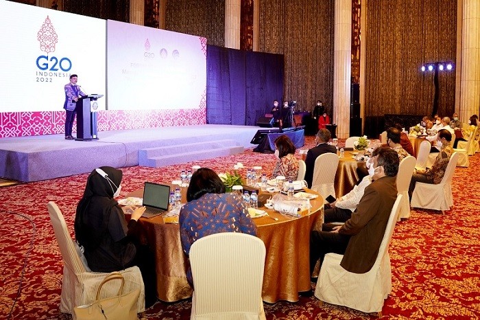 Menkominfo Johnny G. Palate di G20 Summit 2021