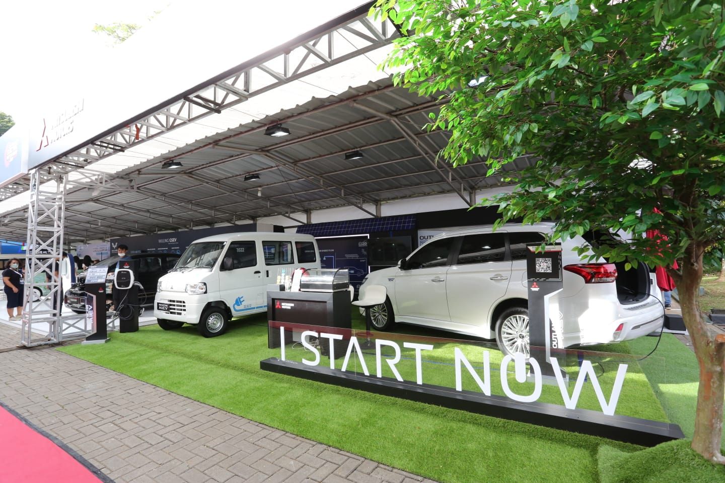 Mitsubishi Pamer Mobil Listrik di IEMS 2021