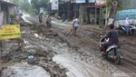 Parah...! Jalan di Jombang Ini Bak Arena Offroad