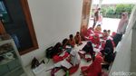 Siswa SD di Sragen Belajar di Musala Imbas Ruang Kelas Nyaris Ambruk
