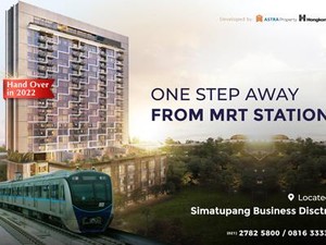Hunian Bergengsi Astra Hongkong Land, Dekat MRT Cicilan Rp 10 Juta!