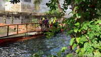 Wisata Kali Cibarengkok baru dibuka pada awal bulan November 2021, tapi sudah banyak wisatawan yang tertarik untuk datang. (Luthfi hafidz/detikcom)