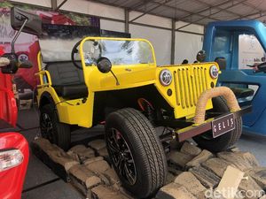 Unik! Ada Mobil Jip Listrik Cuma Rp 50 Jutaan