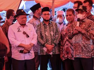 Kunjungi Korban Banjir Sergai, LaNyalla: Ibu-ibu Sabar Ya, Harus Kuat