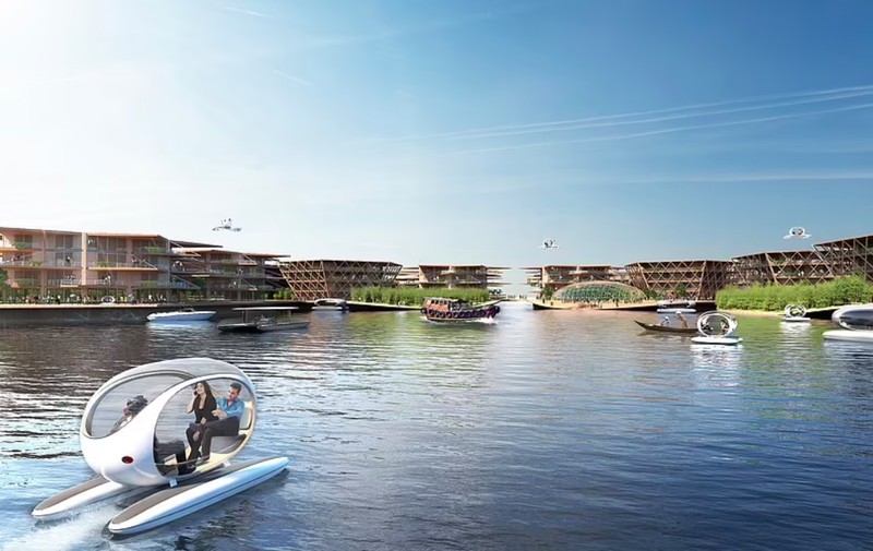 Kota terapung di Korea