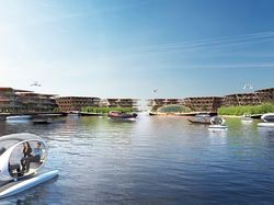 Wujud Kota Terapung di Korea yang Tahan Badai Topan