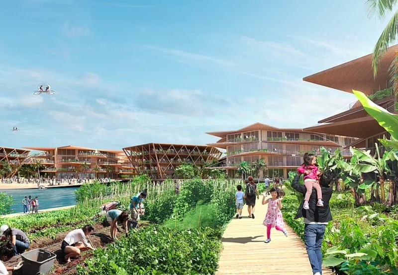 Kota terapung di Korea