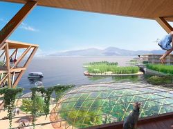 Wujud Kota Terapung di Korea yang Tahan Badai Topan