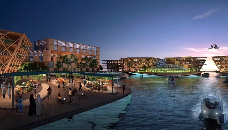 Kota terapung di Korea