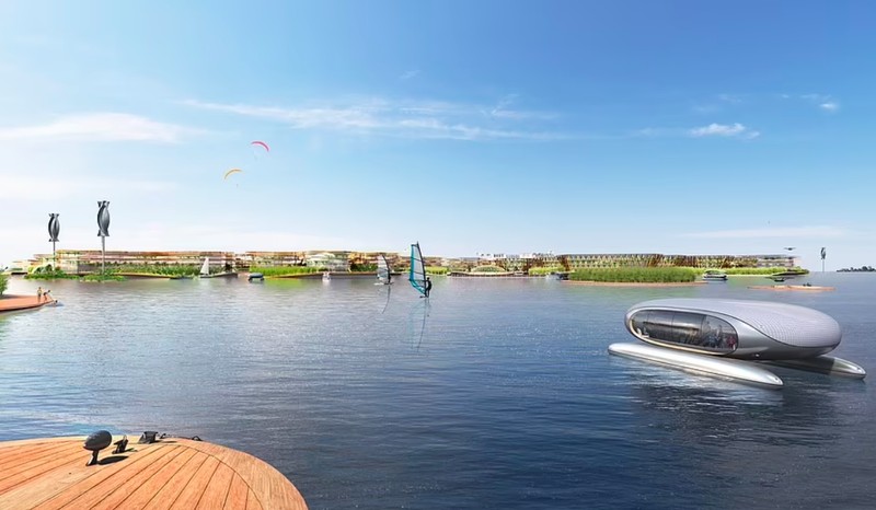 Kota terapung di Korea