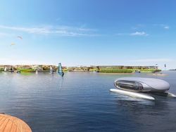 Wujud Kota Terapung di Korea yang Tahan Badai Topan