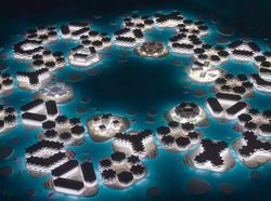 Wujud Kota Terapung di Korea yang Tahan Badai Topan