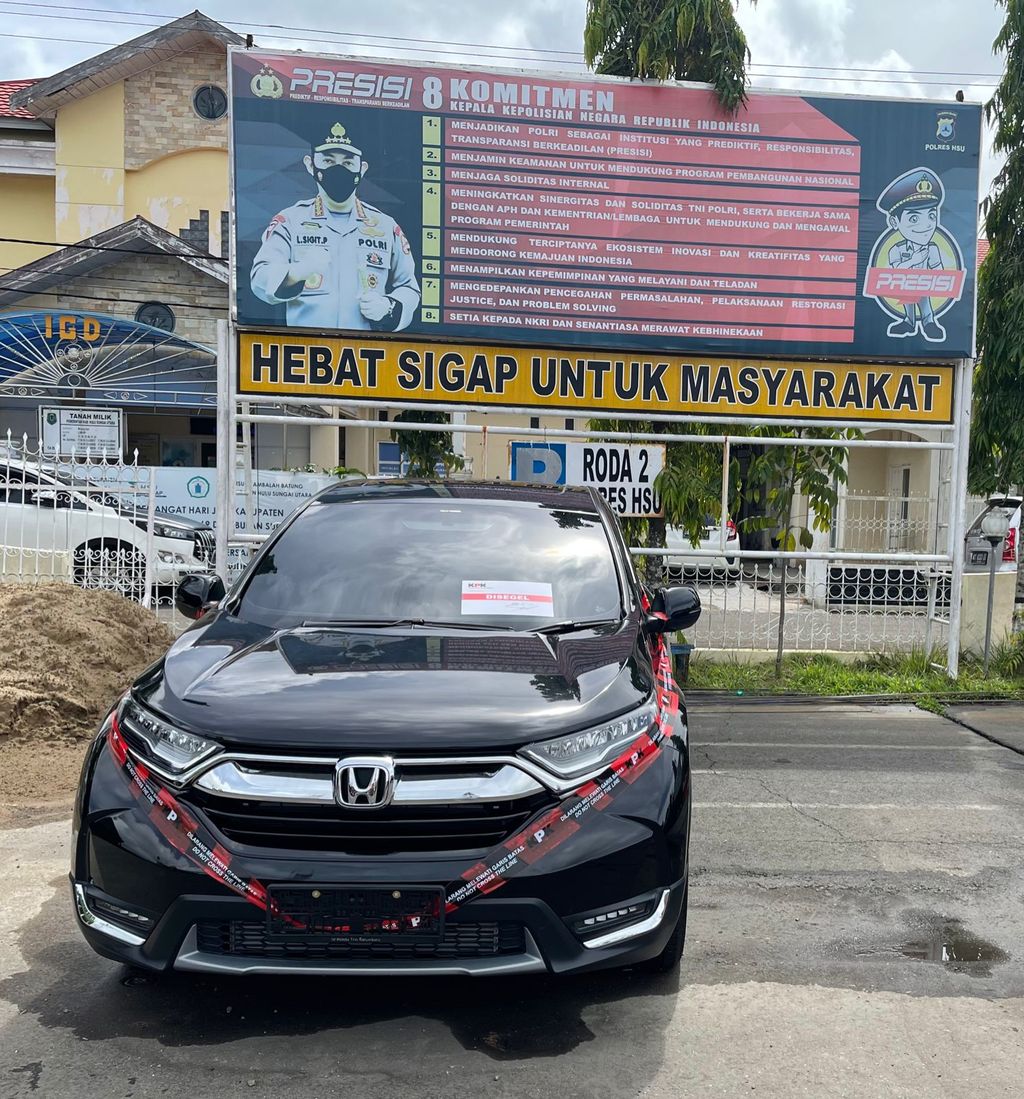 KPK Sita Tanah Bupati dan Mobil Ketua DPRD  Hulu Sungai Utara