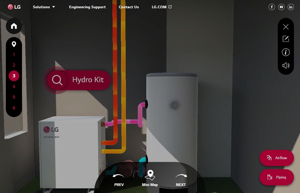 LG HVAC Virtual Experience