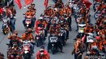 Massa Pemuda Pancasila Geruduk Gedung DPR, Lalin Tersendat