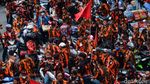 Massa Pemuda Pancasila Geruduk Gedung DPR, Lalin Tersendat