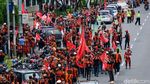 Massa Pemuda Pancasila Geruduk Gedung DPR, Lalin Tersendat
