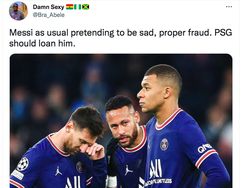 PSG Kalah dan Messi Payah Jadi Bahasan Netizen