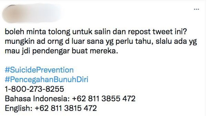 pencegahan bunuh diri Pencegahan bunuh diri
