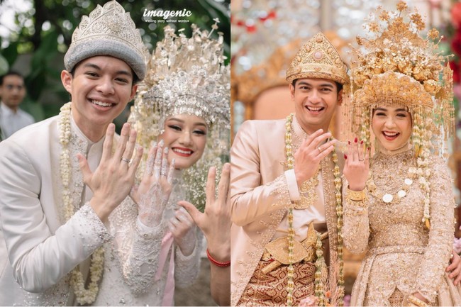 Dinda Hauw telah resmi menikah dengan Rey Mbayang pada 10 Juli 2020. Saat pernikahan, Dinda dan Rey memilih menggunakan adat Palembang. Adat Palembang sendiri dipilih karena Dinda Hauw diketahui memang berasal dari Palembang. Foto: Instagram