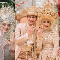 Dinda Hauw telah resmi menikah dengan Rey Mbayang pada 10 Juli 2020. Saat pernikahan, Dinda dan Rey memilih menggunakan adat Palembang. Adat Palembang sendiri dipilih karena Dinda Hauw diketahui memang berasal dari Palembang. Foto: Instagram