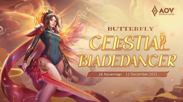 Skin Celestial Bladedancer Butterfly Kembali Hadir di Arena of Valor