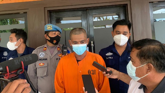 Suami pemukul istri siri hingga tewas di Bali. (Dok. Polres Buleleng)