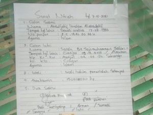 Kemenag-MUI Soroti Surat Nikah Siri Pria Arab Pembunuh Sarah