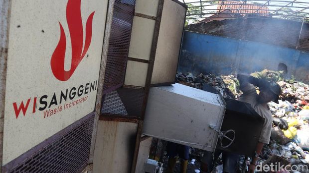 TPS Pasar Ciwastra Bandung dilengkapi insinerator