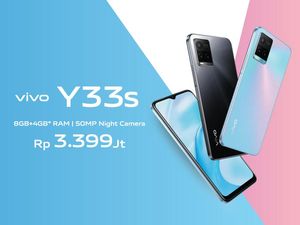 Punya Desain Ciamik, vivo Y33s Cocok untuk Content Creator Kreatif